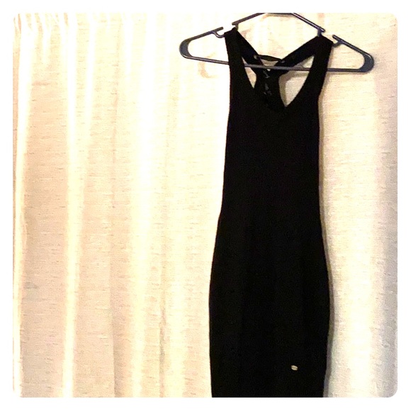 Black Guess Dress/ lace up in back - Picture 2 of 2